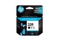 HP 339 - 21 ml - svart - original - bläckpatron - för Officejet 63XX, K7100; Photosmart 2575, 2610, 2710, 8050, 8150, 8450, D5160, Pro B8350 C8767EE#UUS