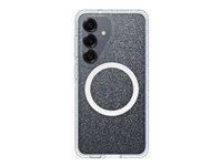 OtterBox React Series - Baksidesskydd för mobiltelefon - stardust (genomskinligt glitter) - för Samsung Galaxy S26 77-99947