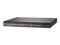 HPE Aruba 2930M 48G POE+ 1-Slot - Switch - L3 - Administrerad - 44 x 10/100/1000 (PoE+) + 4 x kombinations-Gigabit SFP - rackmonterbar - PoE+ (1440 W) JL322A