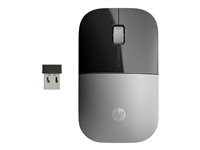 HP Z3700 - Mus - trådlös - 2.4 GHz - trådlös USB-mottagare - silver X7Q44AA#ABB