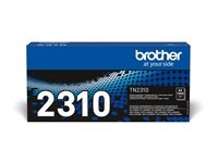 Brother TN2310 - Svart - original - tonerkassett - för Brother DCP-L2500, L2520, L2540, L2560, HL-L2300, L2340, MFC-L2700, L2720 TN2310