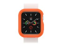 OtterBox EXO EDGE - Stötsskydd för smartwatch - polykarbonat, TPE - ljus solig orange - smal design 77-81219
