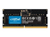Crucial - DDR5 - modul - 8 GB - SO DIMM 262-pin - 2400 MHz / PC5-38400 - CL40 - 1.1 V - ej buffrad - icke ECC CT8G48C40S5