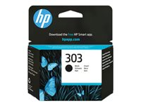 HP 303 - 4 ml - svart - original - bläckpatron - för ENVY Photo 7134; Pavilion 7230p, 7930, 7931, 7934 T6N02AE#LS3