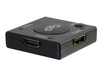 C2G 3-Port HDMI Auto Switch - Video-/ljudomkopplare - 3 x HDMI - skrivbordsmodell 89051