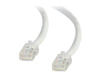 C2G Cat5e Non-Booted Unshielded (UTP) Network Patch Cable - Patch-kabel - RJ-45 (hane) till RJ-45 (hane) - 1 m - UTP - CAT 5e - tvinnad, enhetsstart - vit 83121