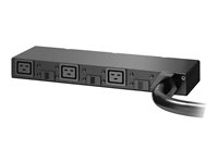 APC Basic Rack PDU AP6038A - Kraftdistributionsenhet (kan monteras i rack) - AC 200-240 V - ingång: IEC 60309 63A - utgångskontakter: 3 (IEC 60320 C19 16A) - 3.65 m sladd - för P/N: SCL500RM1U, SMX2KR2UX145, SMX3KR2UNCX145, SMX750CUS, SRTL5KRM2UI-HW, SRYL15K20RMXLT AP6038A