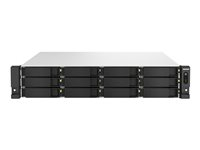 QNAP TS-H1887XU-RP - NAS-server - 18 fack - kan monteras i rack - SATA 6Gb/s - RAID 0, 1, 5, 6, 10, 50, 60, JBOD - RAM 32 GB - 2.5 Gigabit Ethernet / 10 Gigabit Ethernet - iSCSI support - 2U TS-H1887XU-RP-E2336-32G