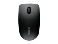 CHERRY MW 2400 - Mus - höger- och vänsterhänta - optisk - 3 knappar - trådlös - 2.4 GHz - trådlös USB-mottagare - svart JW-0710-2