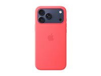Apple - Baksidesskydd för mobiltelefon - MagSafe-kompatibilitet - silikon - ljus guava - för iPhone 17 Pro Max MHW64ZM/A