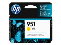 HP 951 - 9 ml - gul - original - Officejet - bläckpatron - för Officejet Pro 251dw, 276dw, 8100 ePrinter, 8600 Premier, 8610, 8620, 8640 CN052AE#LS3