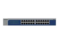 NETGEAR GS524v3 - Switch - 24 x 10/100/1000 - rackmonterbar, väggmonterbar GS524-300EUS