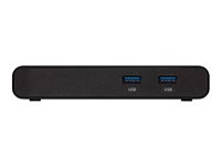 Eaton Tripp Lite series USB C KVM Dock 2-Port 4K HDMI USB-A Hub PD Charging USB 3.2 Gen 1 Black - Omkopplare för tangentbord/video/mus - 2 x KVM (USB-C) - 1 lokal användare - skrivbordsmodell - TAA-kompatibel B003-HC2-DOCK1